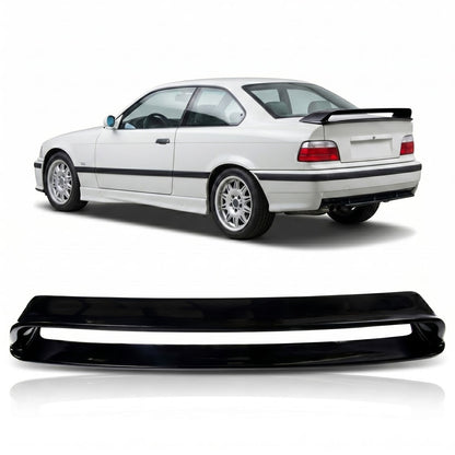 Kofferraumspoiler Hochglanz Schwarz passend für BMW 3er E36 1991-1999