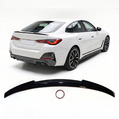 Kofferraumspoiler Hochglanz Schwarz passend für BMW 4er G26 Gran Coupé 2021-2024
