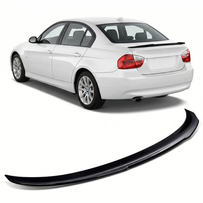 Kofferraumspoiler Hochglanz Schwarz passend für BMW 3er E90 Limousine 2005-2011
