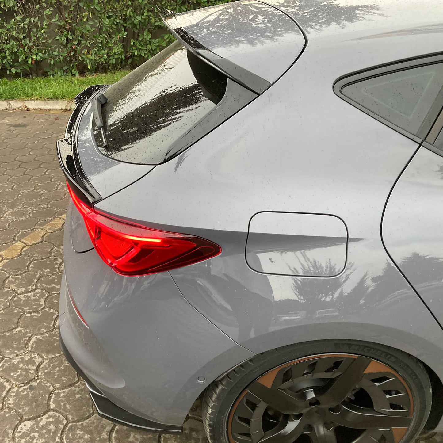 Kofferraumspoiler passend für CUPRA Leon Mk1 / Mk1 Facelift 2020+ Hochglanz Schwarz
