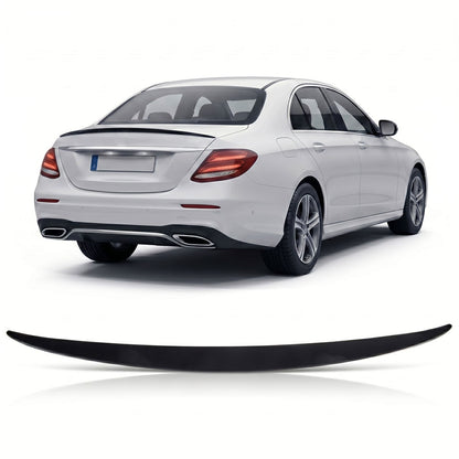 Kofferraumspoiler Hochglanz Schwarz passend für Mercedes E-Klasse W213 Limousine 2016-2023
