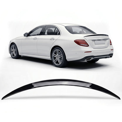 Sport Heckkofferraumspoiler Hochglanz Schwarz passend für Mercedes E-Klasse W213 2016-2023