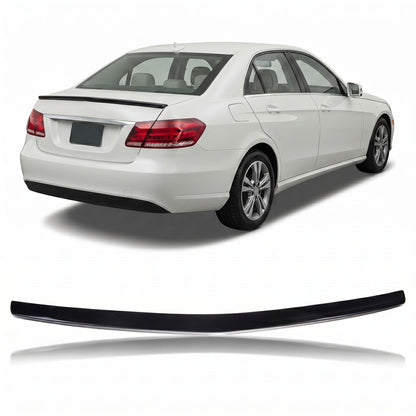 Kofferraumspoiler Hochglanz Schwarz passend für Mercedes E-Klasse W212 Limousine 2009-2016