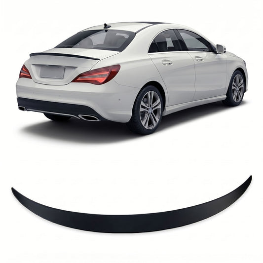 Kofferraumspoiler Matt Schwarz passend für Mercedes CLA C117 2013-2019