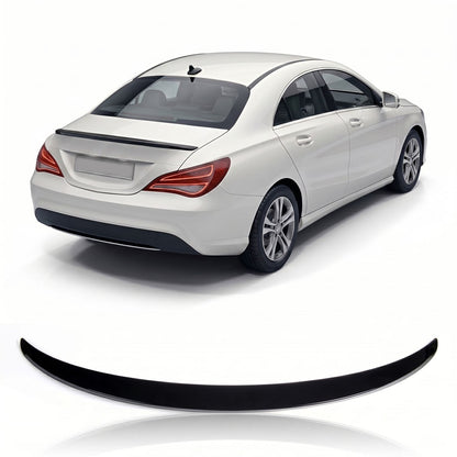 Kofferraumspoiler Hochglanz Schwarz passend für Mercedes CLA C117 Limousine 2013-2019