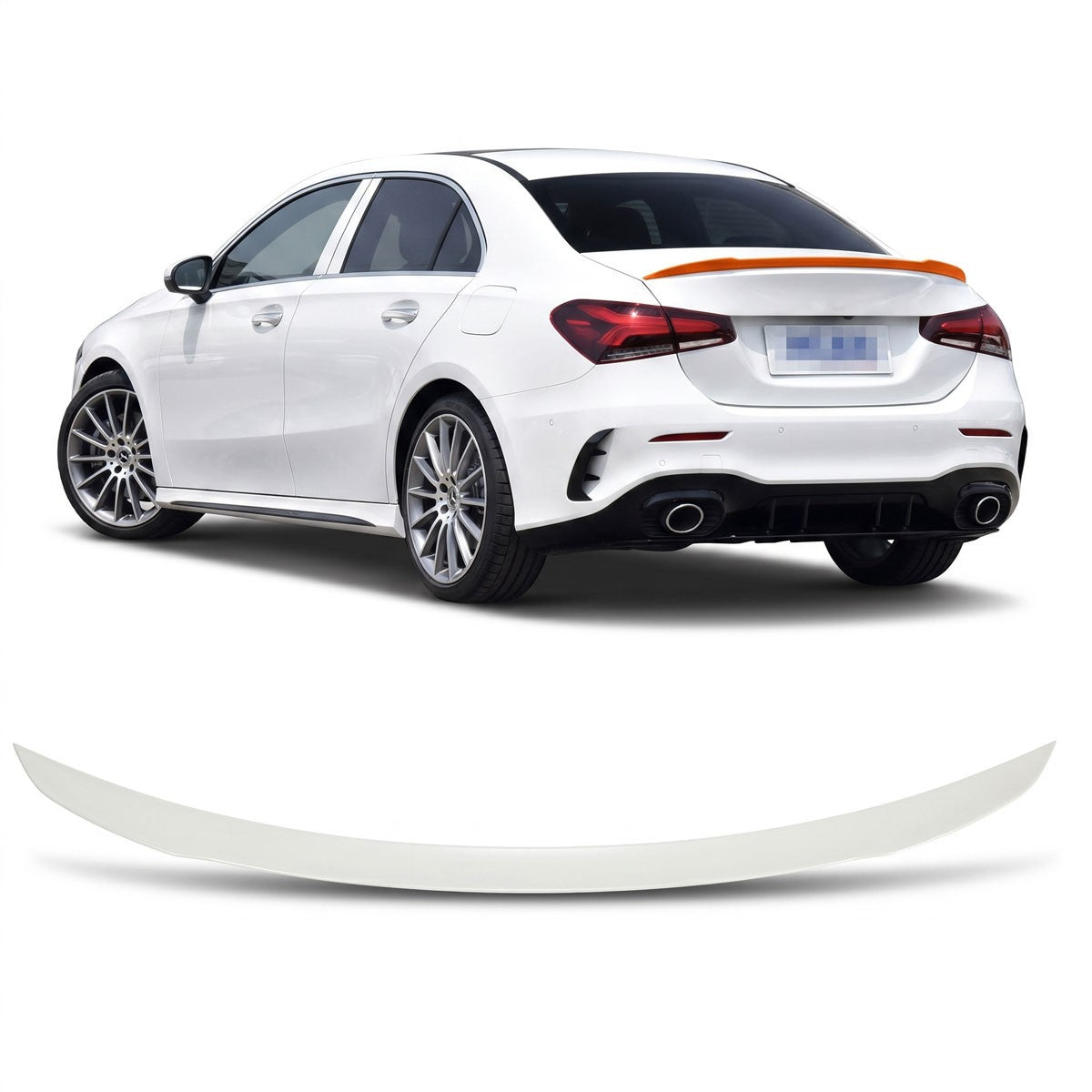 Kofferraumspoiler passend für Mercedes A-Klasse V177 Limousine 2018-2024
