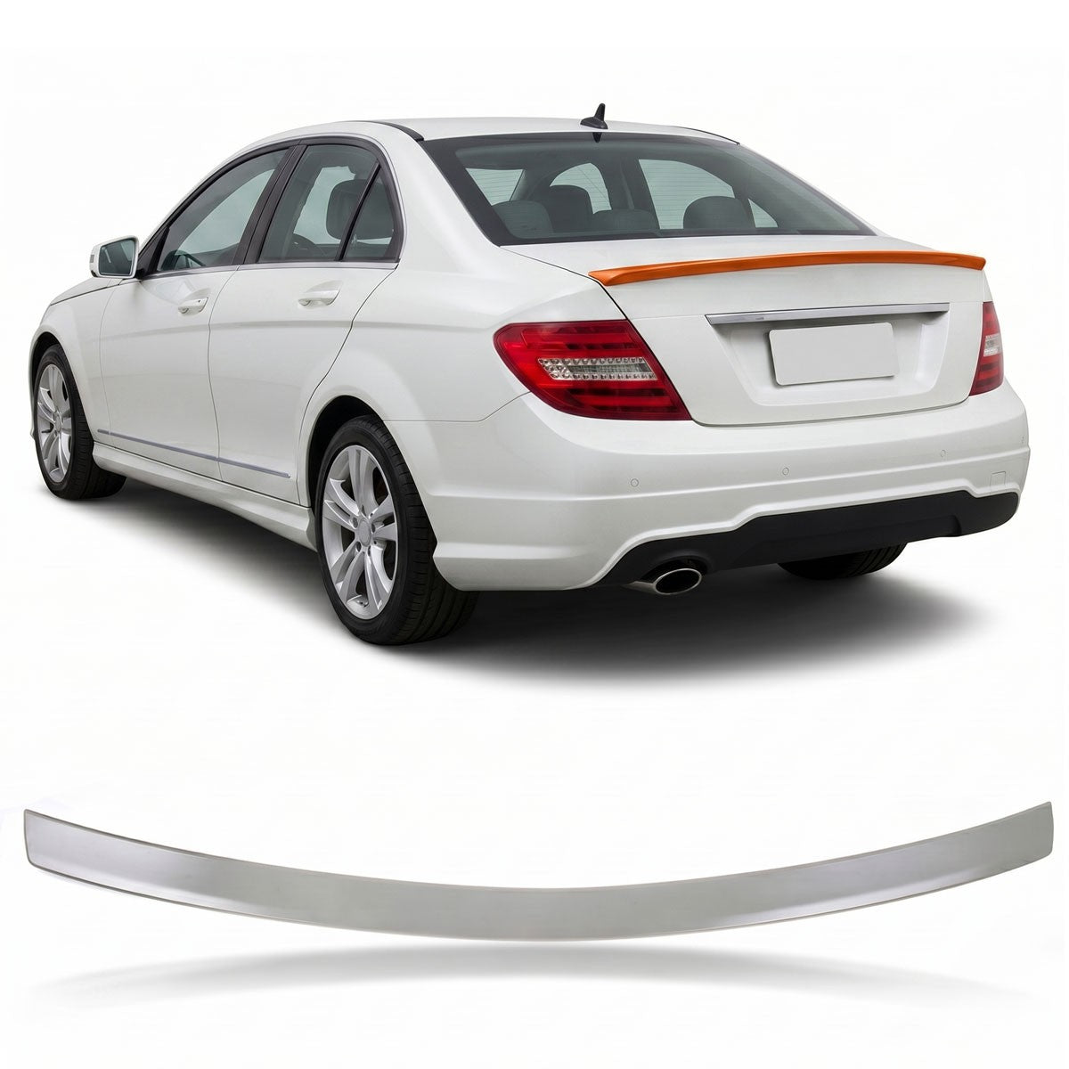 Kofferraumspoiler passend für Mercedes C-Klasse W204 Limousine 2007-2014