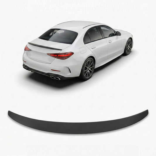 Kofferraumspoiler Matt Schwarz passend für Mercedes C-Klasse W206 Limousine 2021+