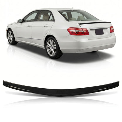 Kofferraumspoiler Hochglanz Schwarz passend für Mercedes E-Klasse W212 Limousine 2009-2016