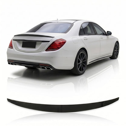 Kofferraumspoiler Carbon-Optik passend für Mercedes S-Klasse W222 2013-2020