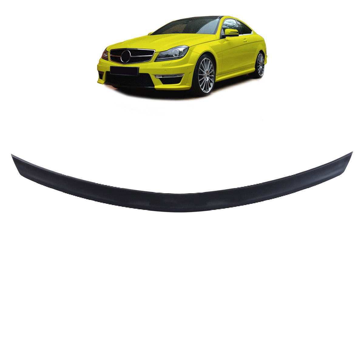Sport Kofferraumspoiler passend für Mercedes C-Klasse (C204) Coupé 2011-2015