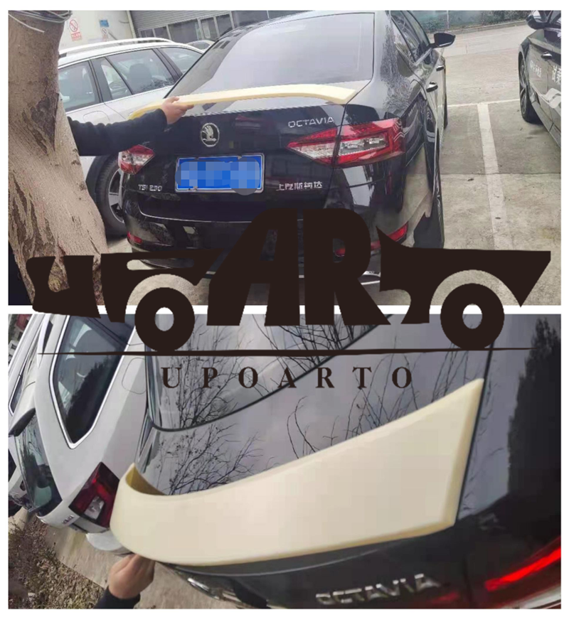 Kofferraumspoiler Hochglanz Schwarz passend für Skoda Octavia IV 2020-heute