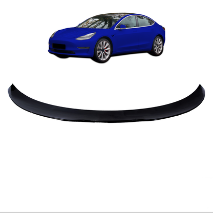 Heckspoiler Hochglanz Schwarz passend für Tesla Model 3 2017-2022