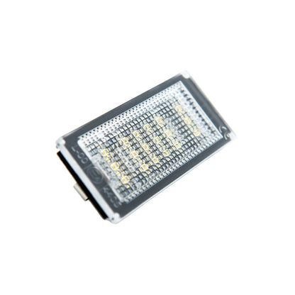 LED Nummernschildbeleuchtung Chrom passend für BMW 3er E46 Coupé 2003-2006