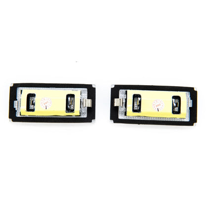 LED Nummernschildbeleuchtung Chrom passend für BMW 3er E46 Coupé 2003-2006