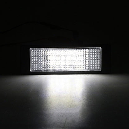 LED Nummernschildbeleuchtung passend für BMW 1 & 6er 2004-2019 Chrom