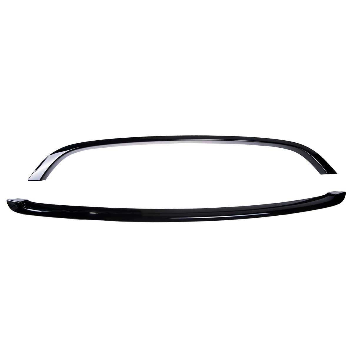 Hochglanz Schwarz De-Chroming Zierleisten Set passend für MINI Hatchback R56 2006-2013