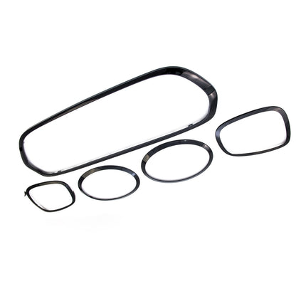 Hochglanz Schwarz De-Chroming Zierleisten Set passend für MINI F55 F56 F57 2013-2020