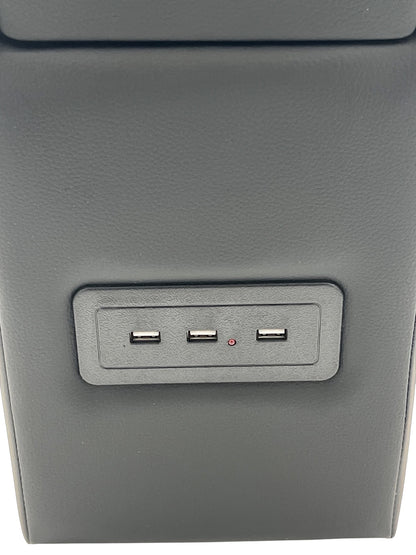 USB-Speicher Mittelkonsole Ablage mit LED passend für VW T5 T6 2003-2019