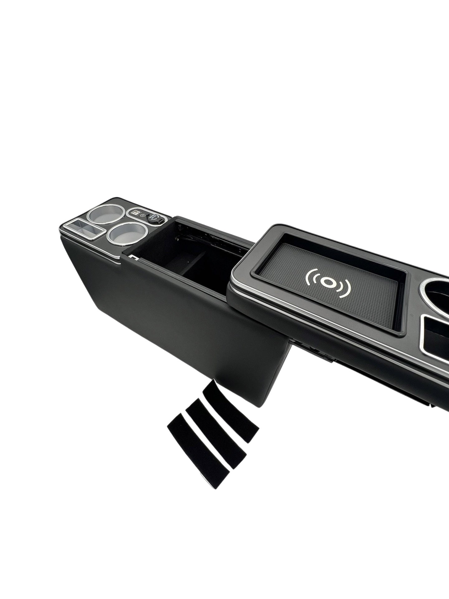 USB-Speicher Mittelkonsole Ablage mit LED passend für VW T5 T6 2003-2019