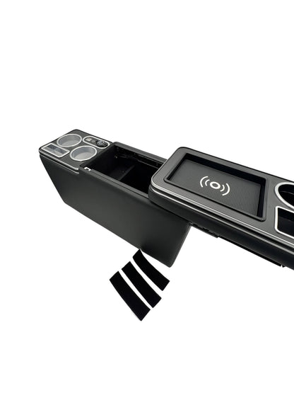 USB-Speicher Mittelkonsole Ablage mit LED passend für VW T5 T6 2003-2019