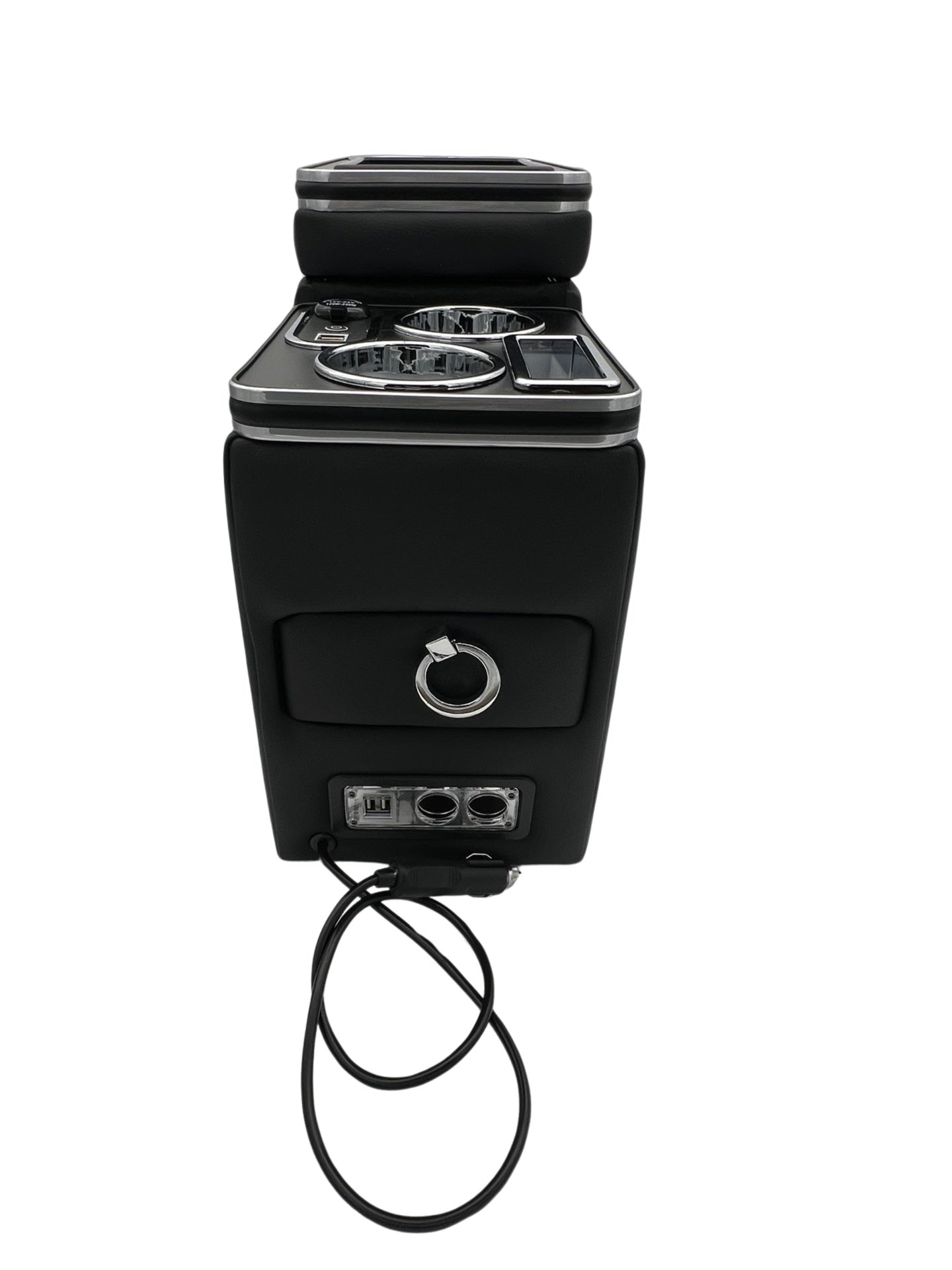USB-Speicher Mittelkonsole Ablage mit LED passend für VW T5 T6 2003-2019