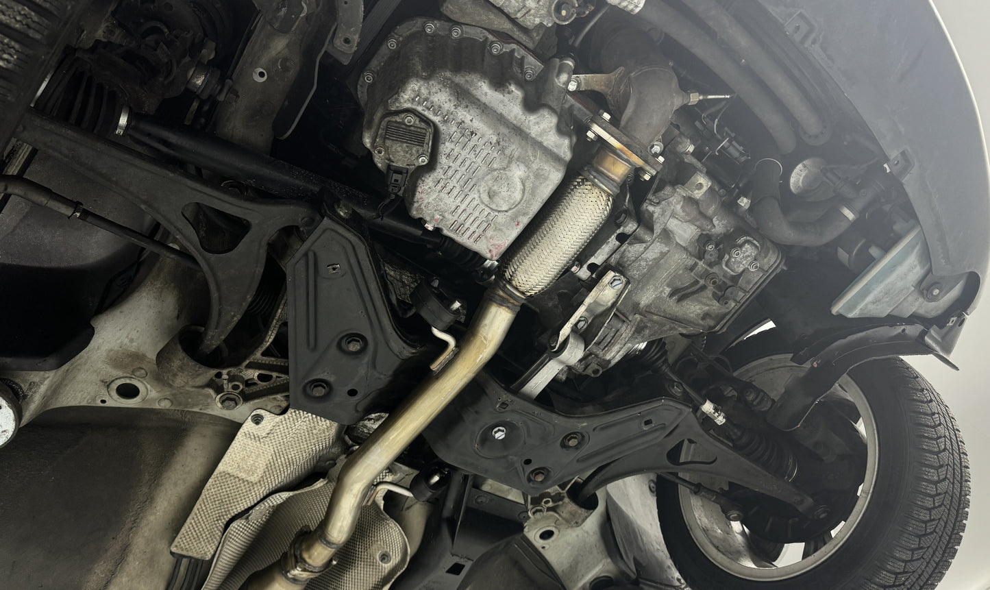 Audi A2 - 1,6l Vorderrohr mit Flexstück (Passend an den originalen Kat oder mit FOX-Kat)
