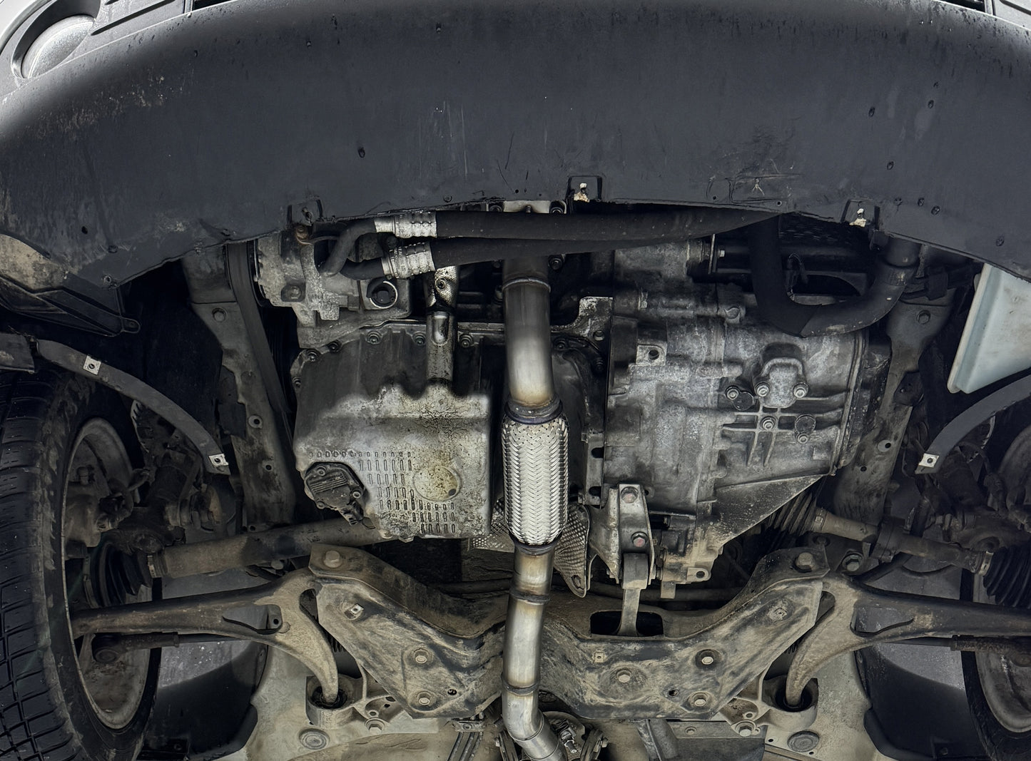 Audi A2 - 1,4l Vorderrohr mit Flexstück (Passend an den originalen Kat oder mit FOX-Kat)