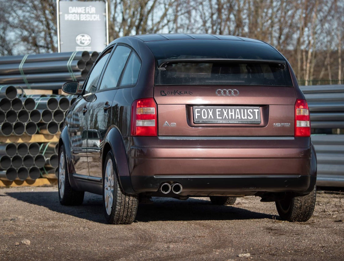 Audi A2 - 1,4l TDI 55/66kW Halbanlage ab Kat - 2x76 Typ 25