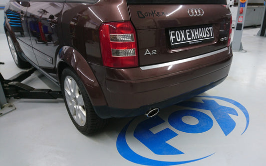 Audi A2 - 1,4l - 34l Tank Endschalldämpfer - 115x85 Typ 32