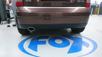 Audi A2 - 1,6l + 1,4l 42l Tank Endschalldämpfer - 115x85 Typ 32