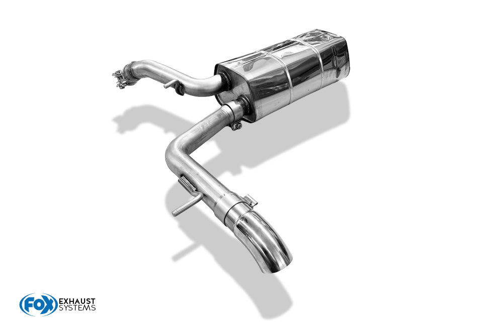 Audi A2 - 1,6l + 1,4l 42l Tank Endschalldämpfer - 1x63 Typ 26