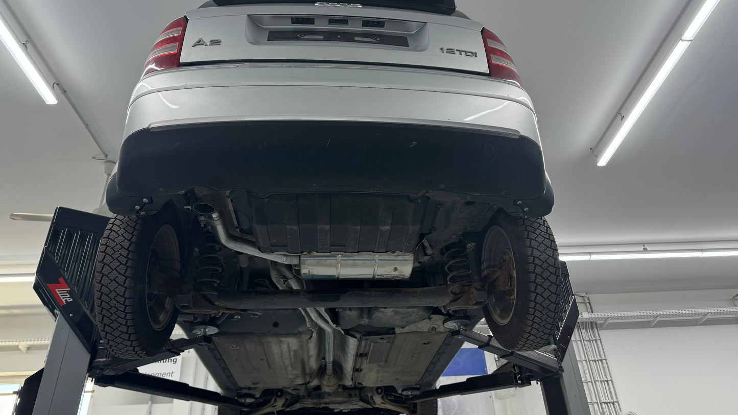 Audi A2 - 1,2l TDI Halbanlage ab Kat - 1x63 Typ 26