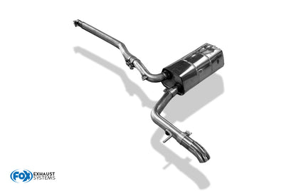 Audi A2 - 1,2l TDI Halbanlage ab Kat - 1x63 Typ 26