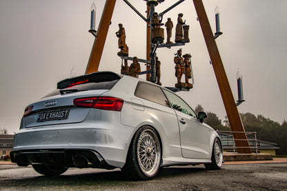Audi A3 - 8V Sportback quattro FVL Endschalldämpfer Ausgang rechts/links - 160x130 Typ 38 rechts/links