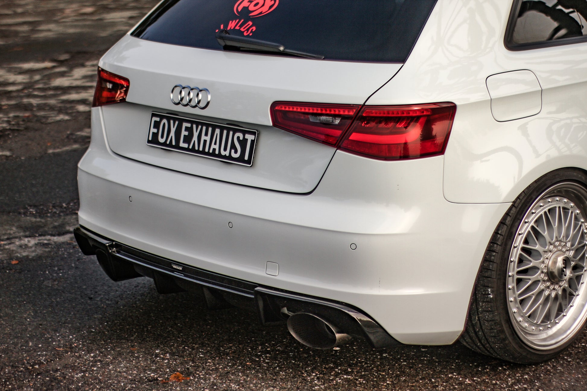 Audi A3 - 8V Sportback quattro FVL Endschalldämpfer Ausgang rechts/links - 160x130 Typ 38 rechts/links