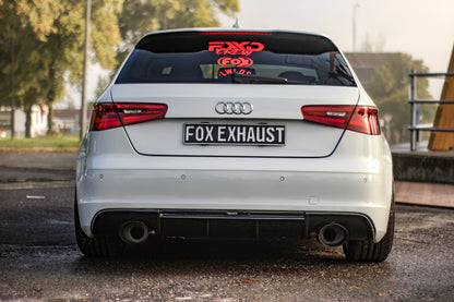 Audi A3 - 8V Sportback quattro FVL Endschalldämpfer Ausgang rechts/links - 160x130 Typ 38 rechts/links