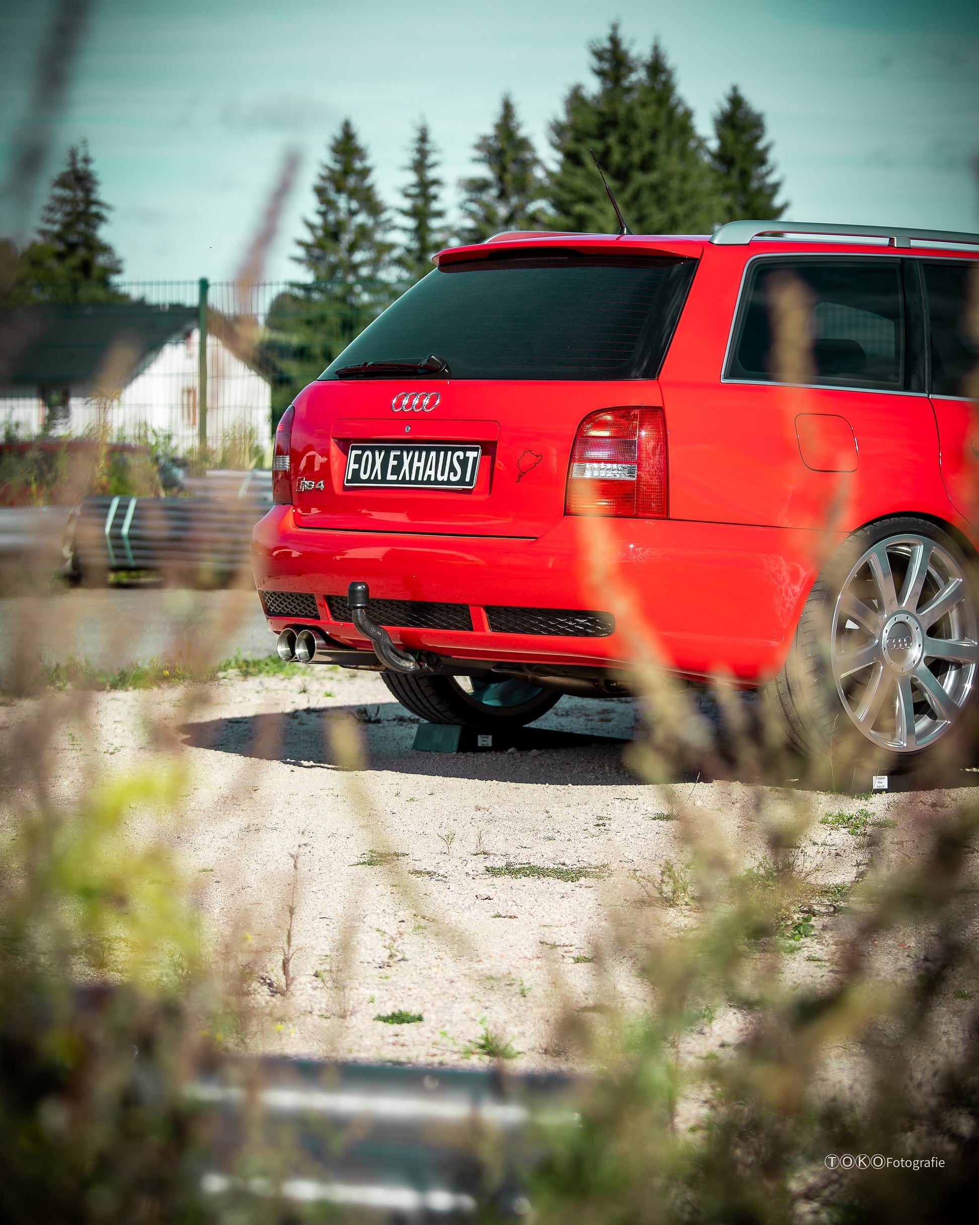 Audi RS4 B5 Endschalldämpfer 90mm - 2x90 Typ 25