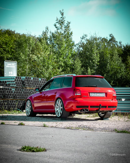 Audi RS4 B5 Endschalldämpfer 90mm - 2x90 Typ 25