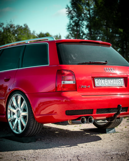 Audi RS4 B5 Endschalldämpfer 90mm - 2x90 Typ 25