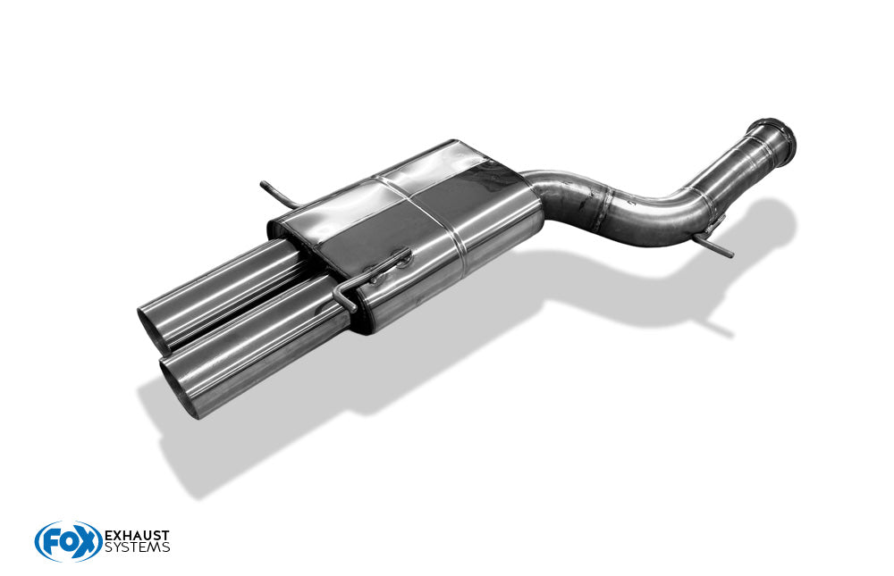 Audi RS4 B5 Endschalldämpfer 90mm - 2x90 Typ 25