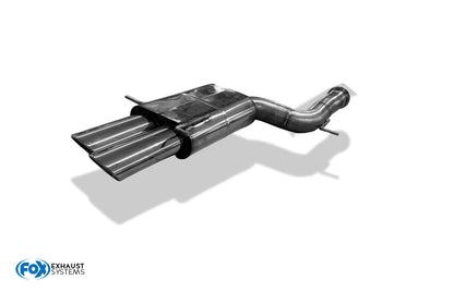 Audi RS4 B5 Endschalldämpfer 90mm - 2x106x71 Typ 32