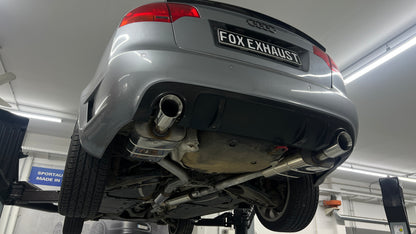 Audi A4 Typ B7 quattro DTM Edition Endschalldämpfer rechts/links Ø63,5mm - 1x100 Typ 25 rechts/links