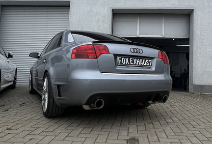 Audi A4 Typ B7 quattro DTM Edition Endschalldämpfer rechts/links Ø63,5mm - 1x100 Typ 25 rechts/links