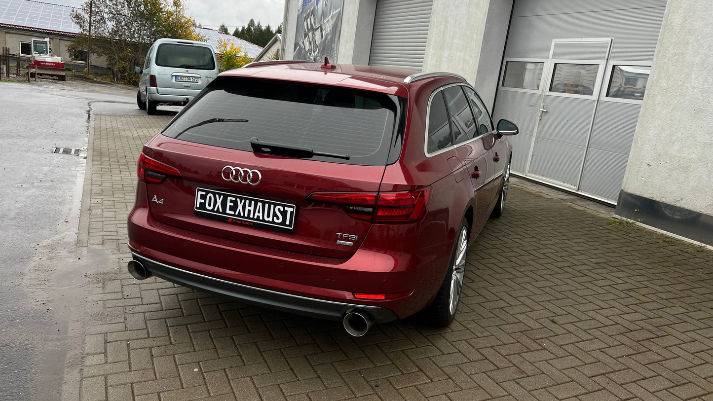 Audi A4 B9 - 2WD Endschalldämpfer rechts/links - 1x114 Typ 25 rechts/links