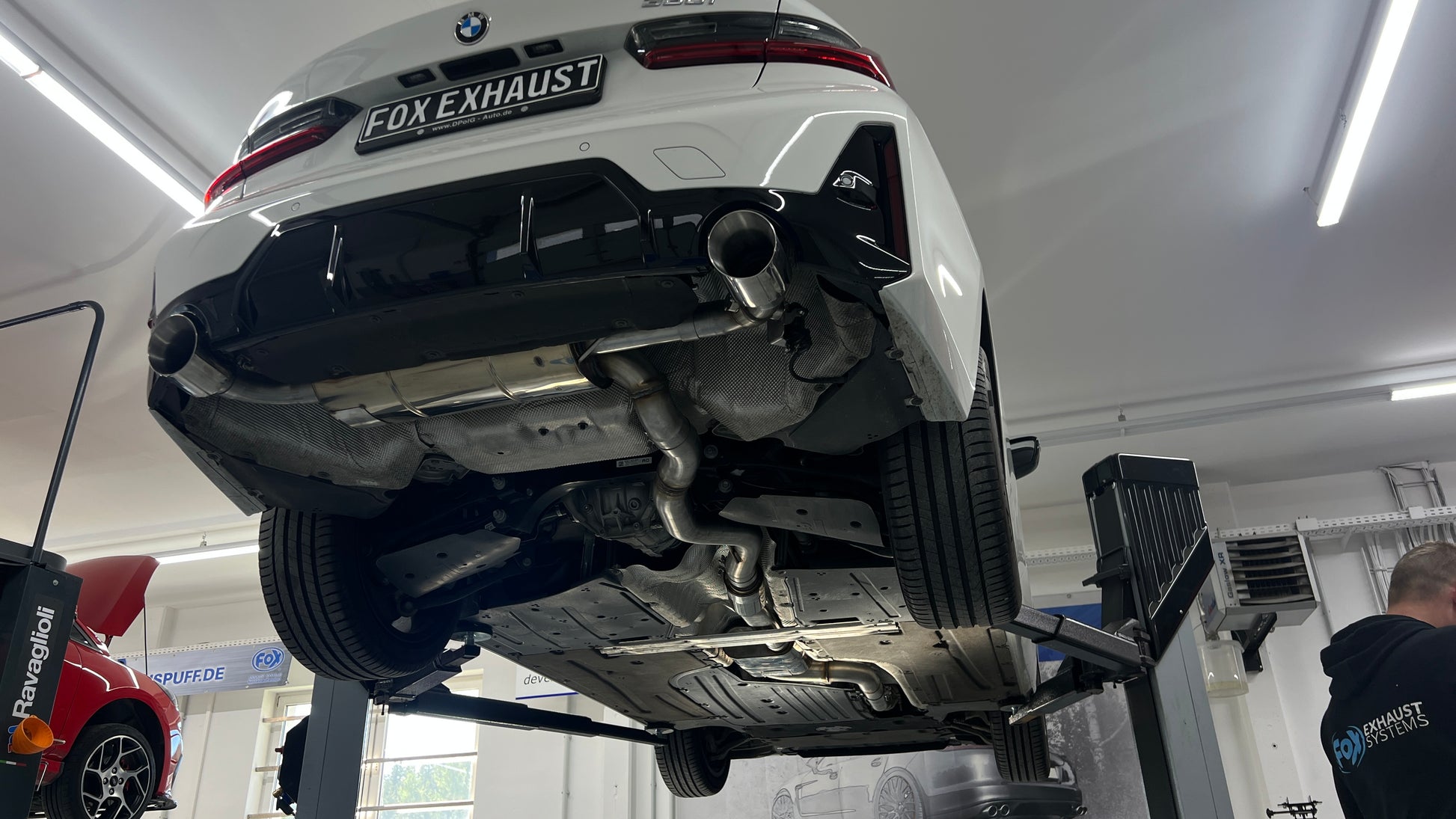 BMW G3 - 330i Halbanlage ab OPF mit Abgasklappe - 1x114 Typ 25 rechts/links