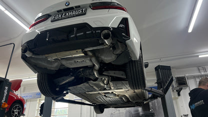 BMW G3 - 330i Halbanlage ab OPF mit Abgasklappe - 1x114 Typ 25 rechts/links