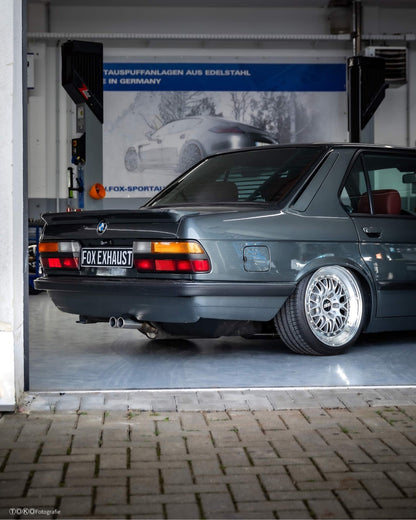 BMW E28 520i ohne Kat End- und Vorschalldämpfer - 2x63 Typ 12