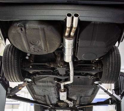 BMW E28 520i ohne Kat End- und Vorschalldämpfer - 2x63 Typ 12