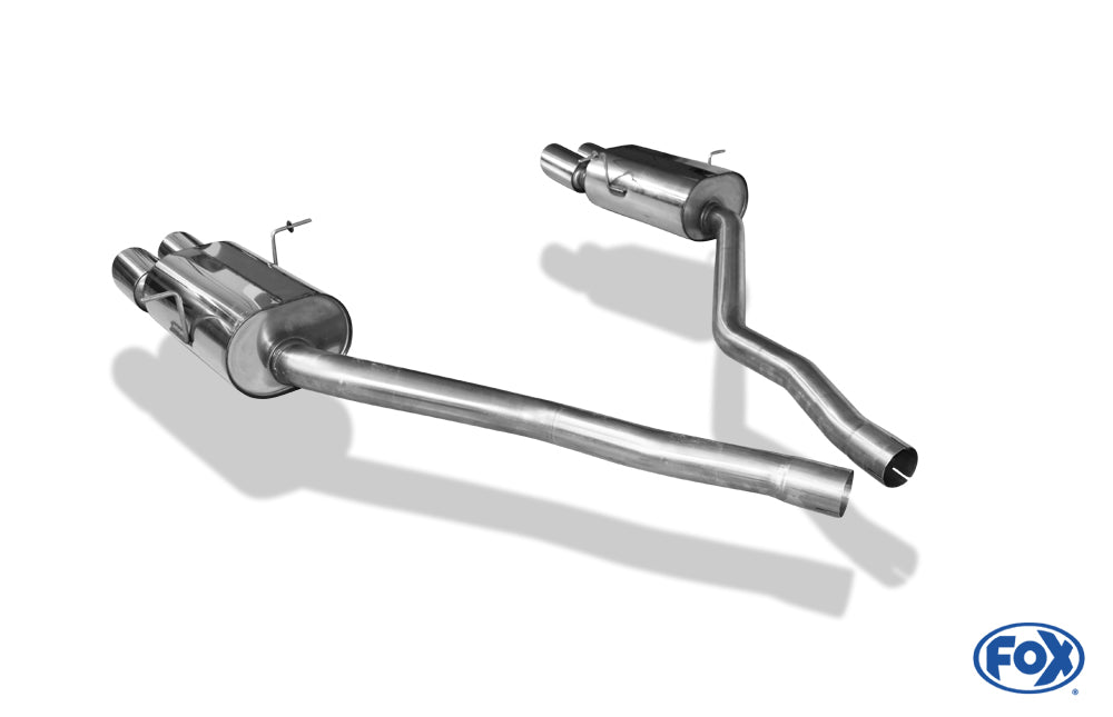 BMW E31 850i Endschalldämpfer rechts/links - 2x90 Typ 25 rechts/links